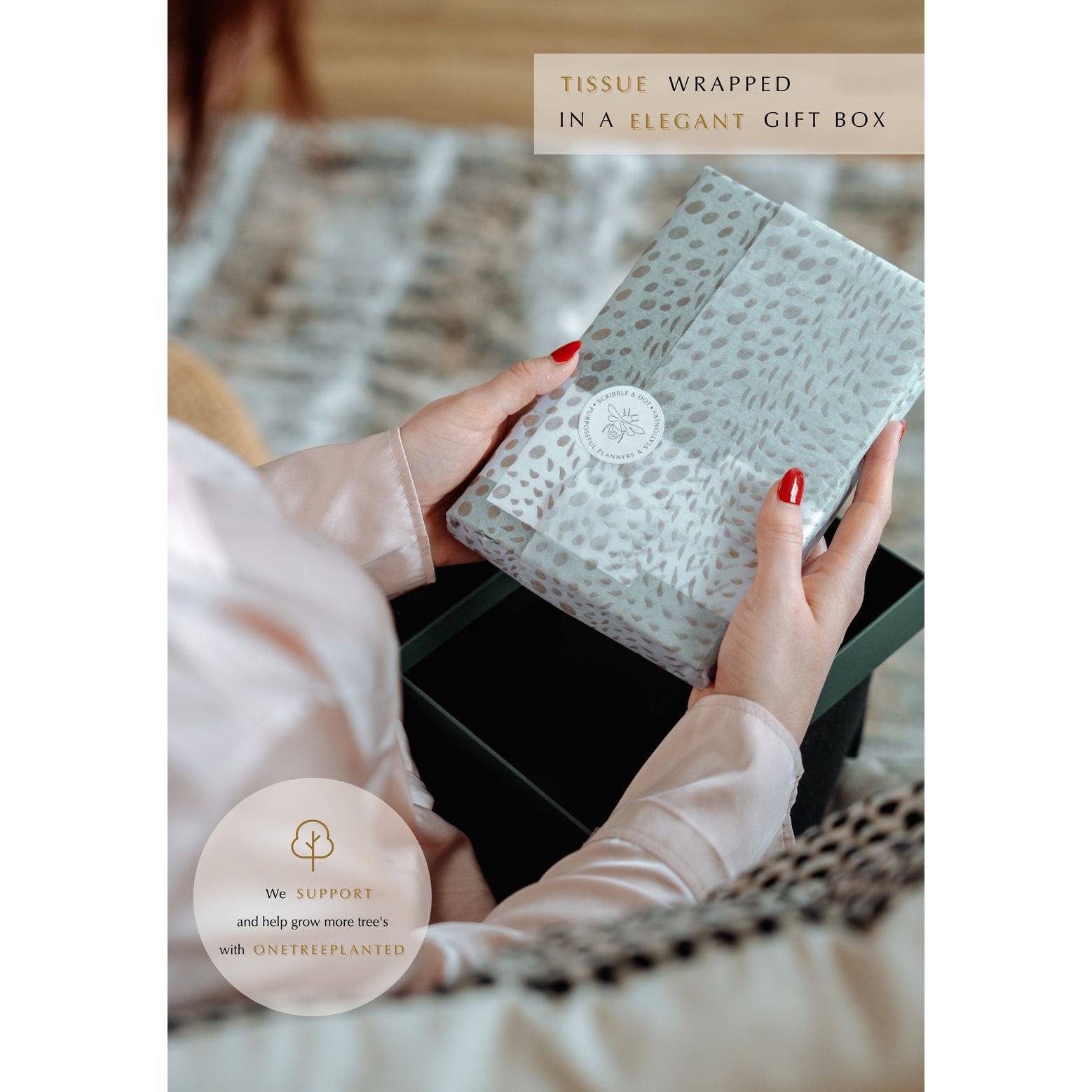 UNDATED PRE-MADE DOTTED JOURNAL - Scribble & Dot