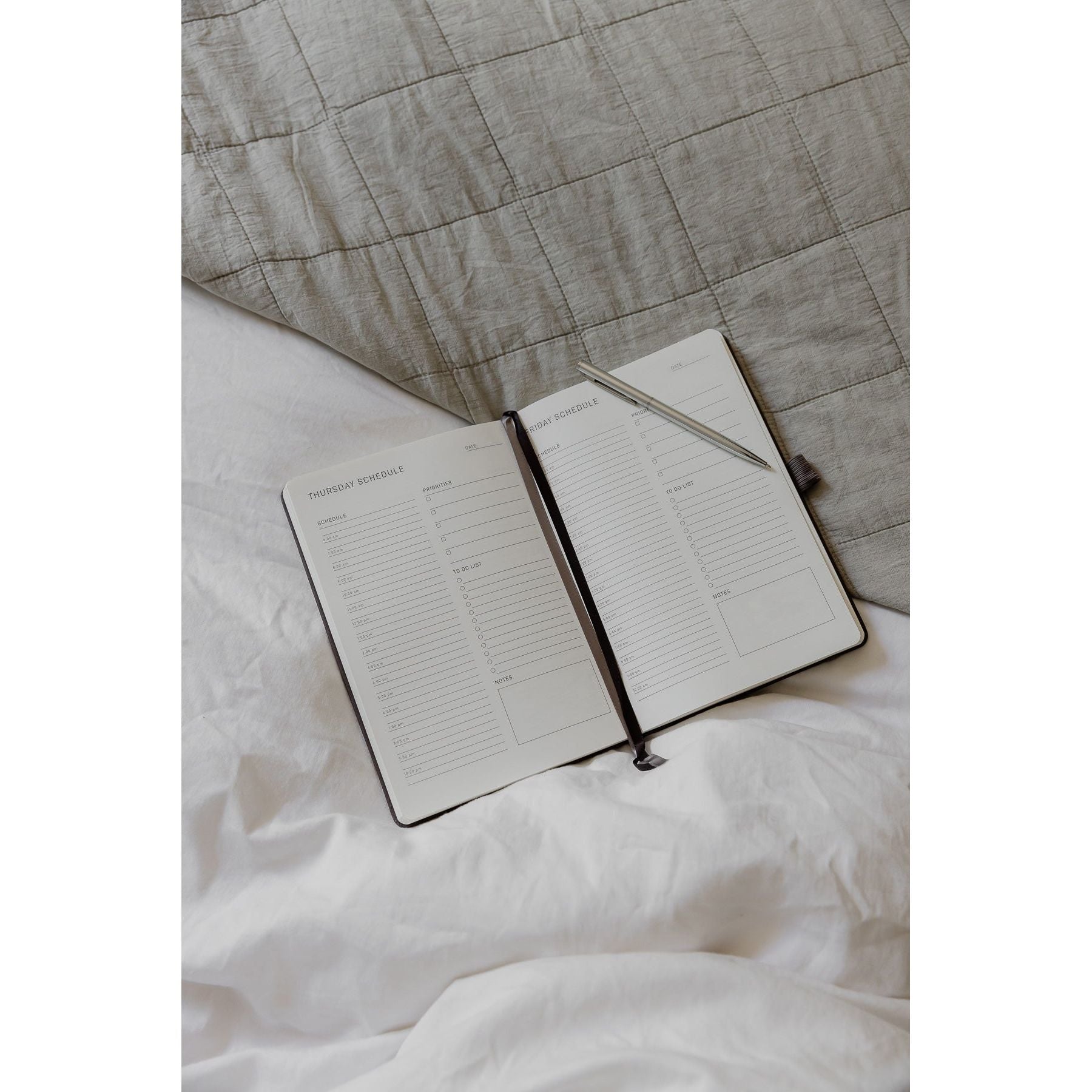 Daily Planner - Mocha - Scribble & Dot