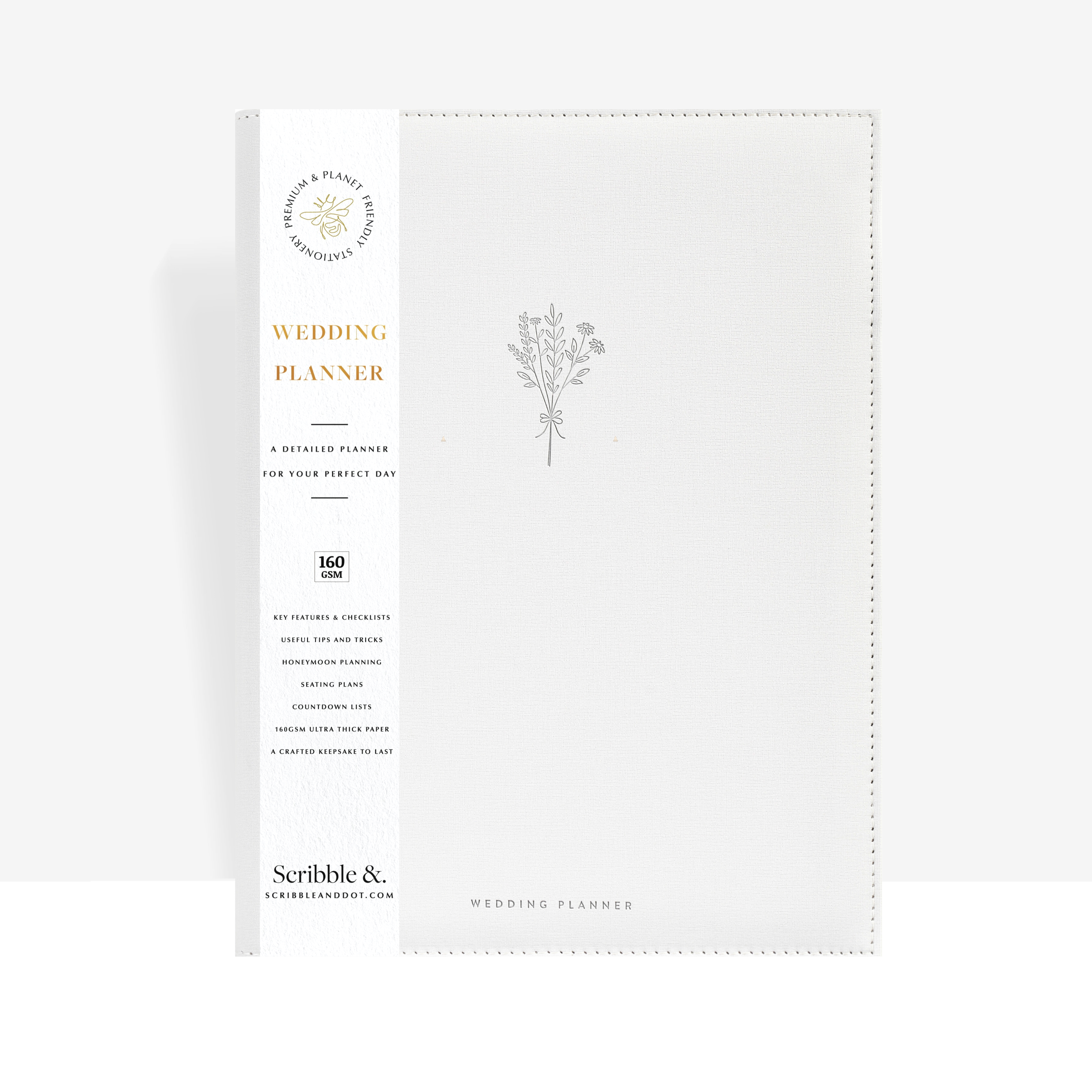 Elegant Wedding Planner Binder - Scribble & Dot