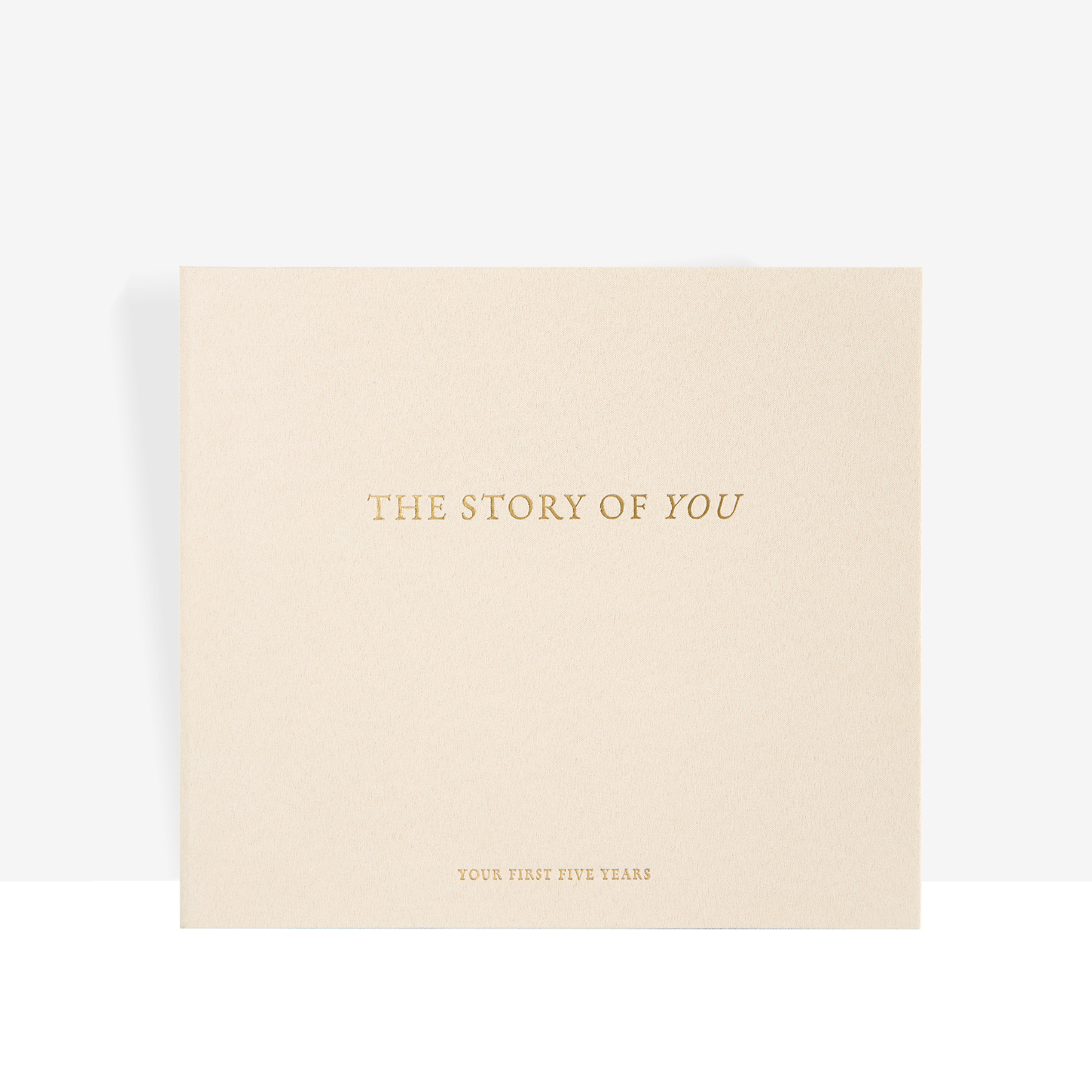 Baby Journal Memory Book - Suede - Scribble & Dot