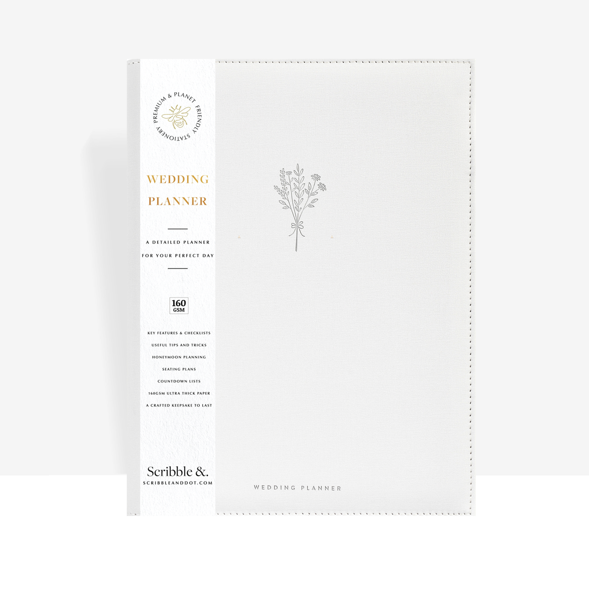 Elegant Wedding Planner Binder - Scribble & Dot