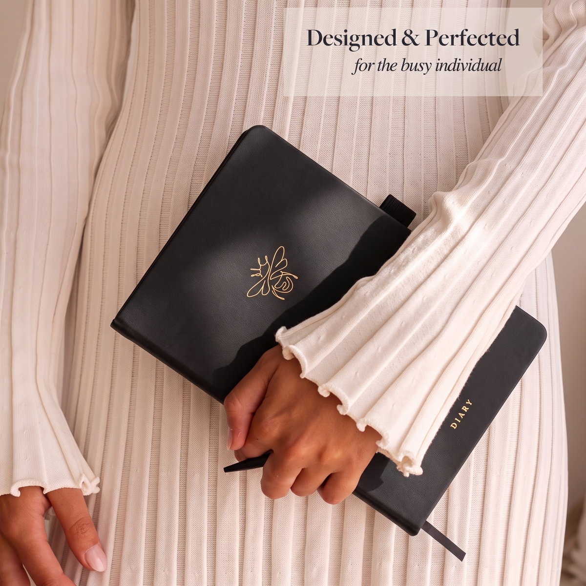 2027 A5 Week to View Diary | Gold Bee