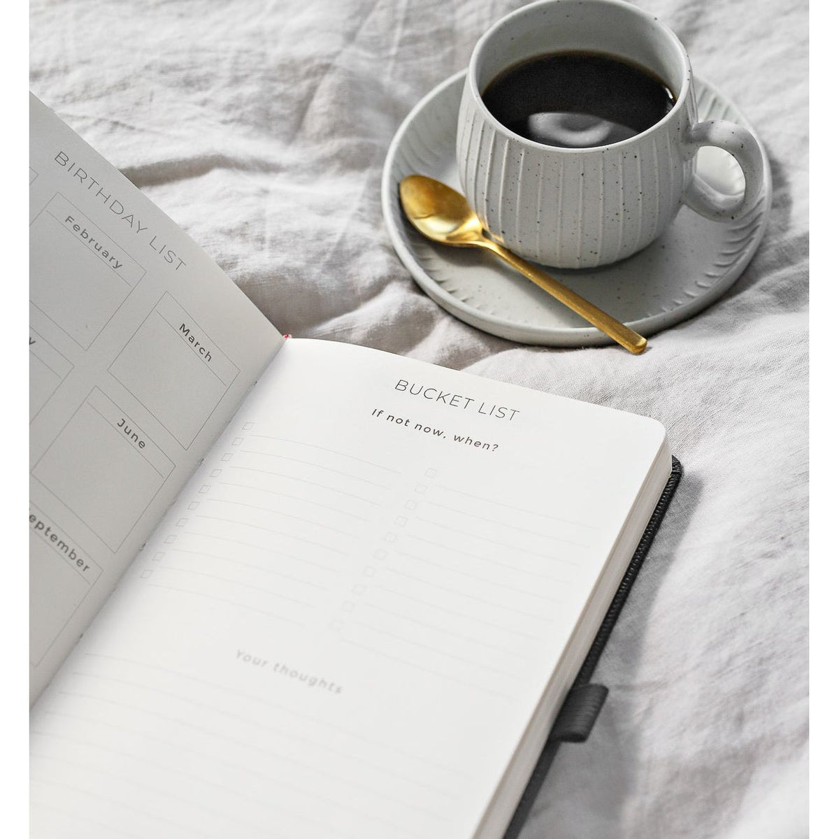 Undated Planner | Burgundy Croc