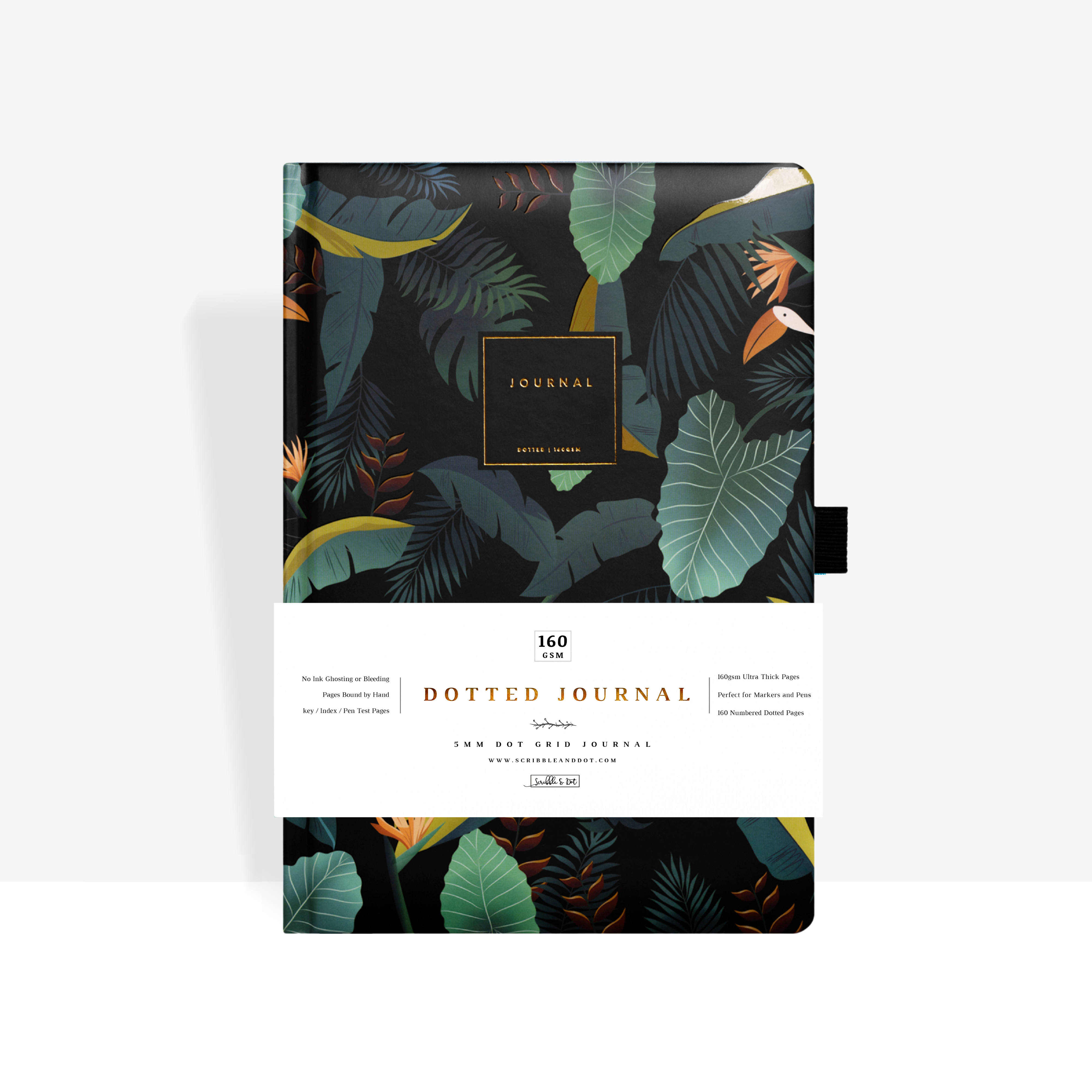 Jungle at Night Journal - Scribble & Dot